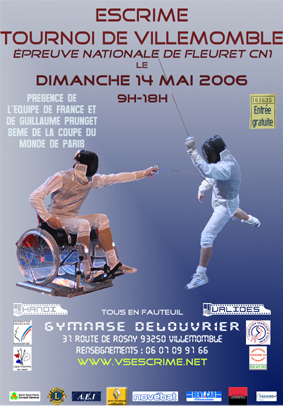 Affiche Tournoi de Villemomble 2006