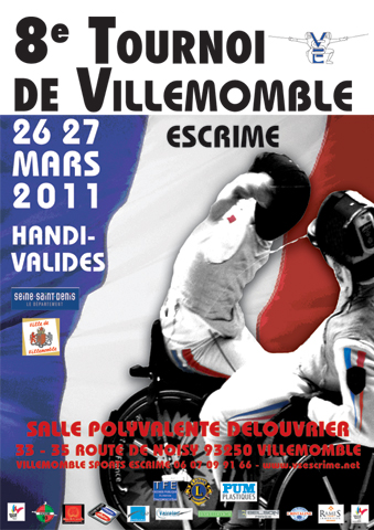 Affiche Tournoi de Villemomble 2011