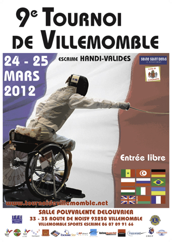 Affiche Tournoi de Villemomble 2012