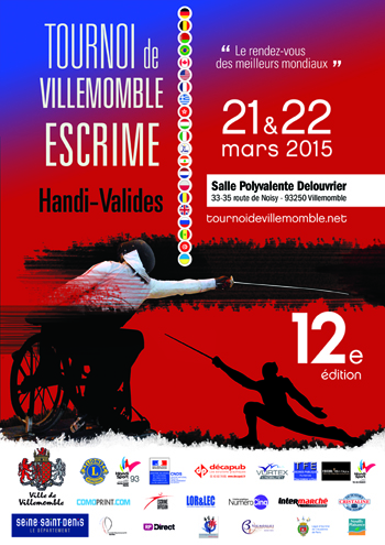 Affiche Tournoi de Villemomble 2015